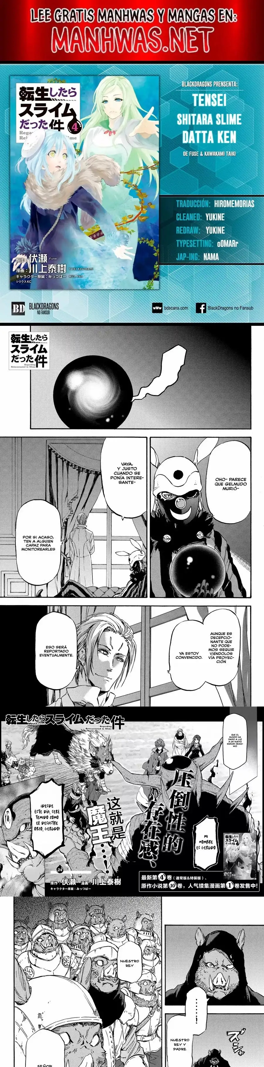 Read Tensei Shitara Slime Datta Ken ES Manga Online