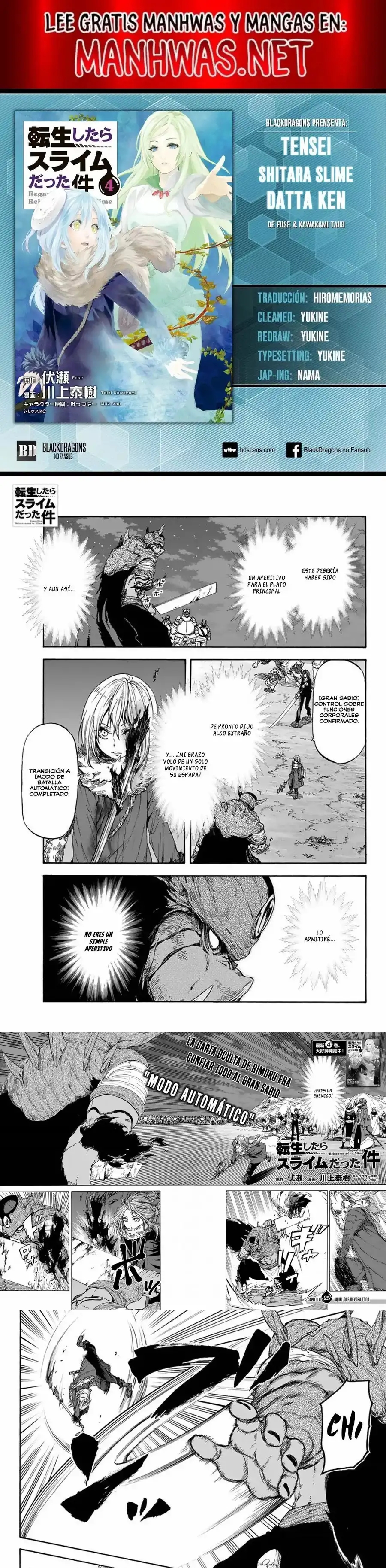 Read Tensei Shitara Slime Datta Ken ES Manga Online