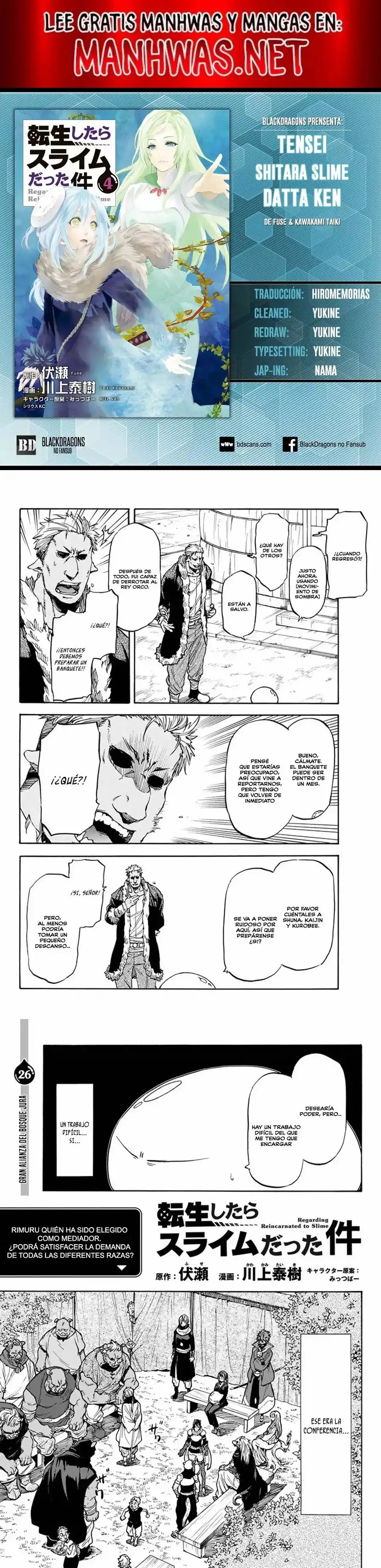 Read Tensei Shitara Slime Datta Ken ES Manga Online