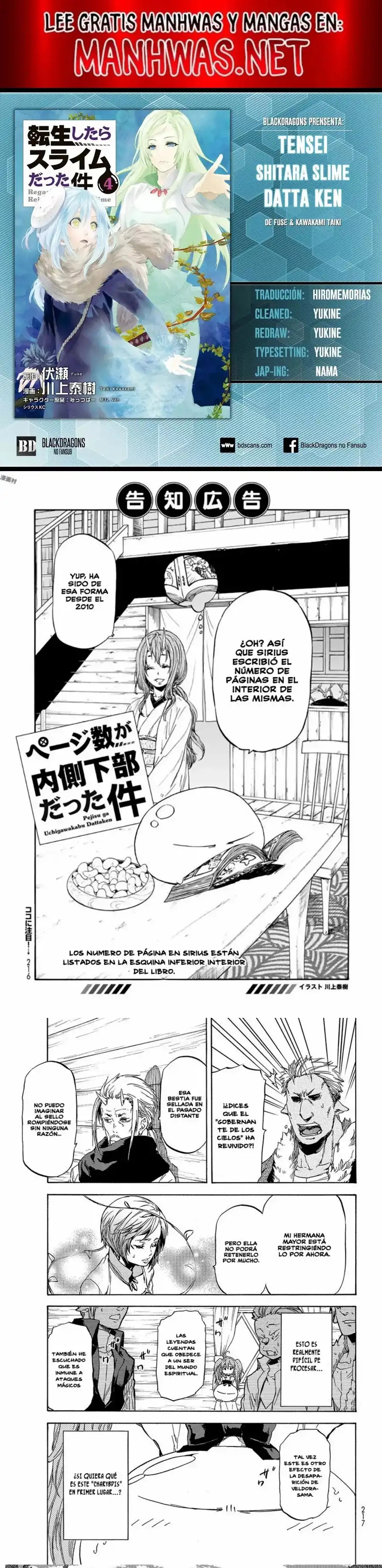 Read Tensei Shitara Slime Datta Ken ES Manga Online