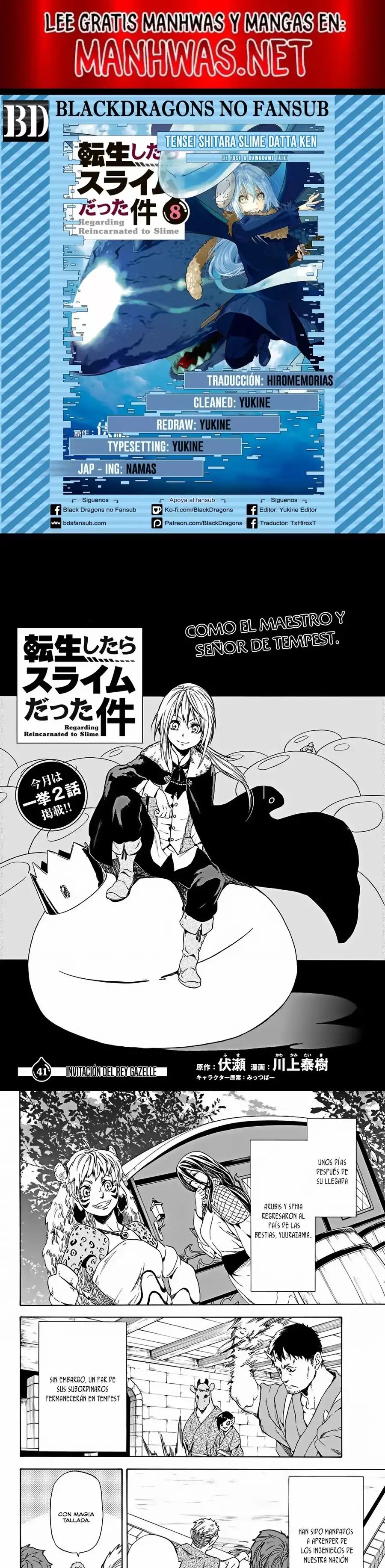 Read Tensei Shitara Slime Datta Ken ES Manga Online
