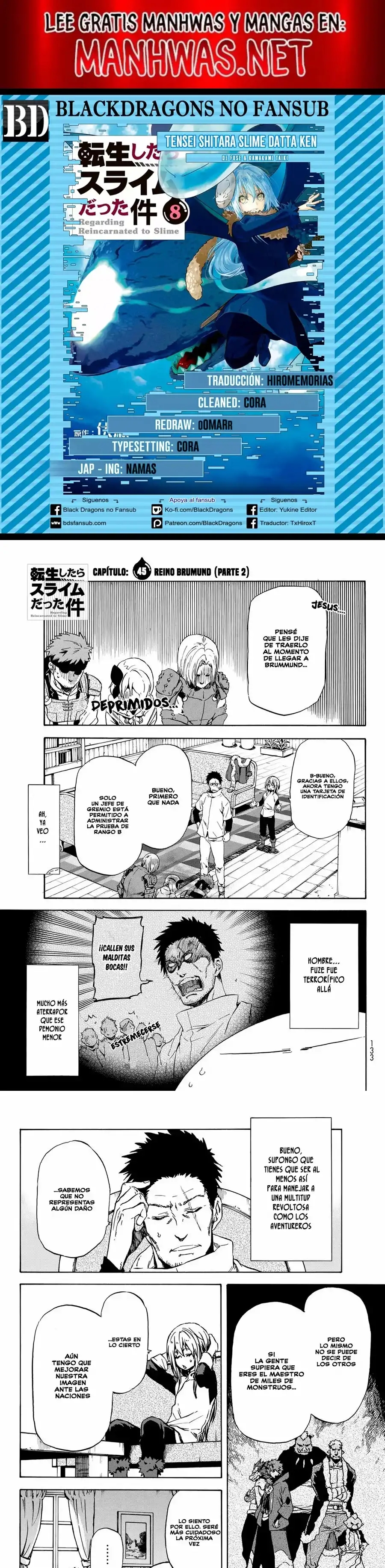 Read Tensei Shitara Slime Datta Ken ES Manga Online