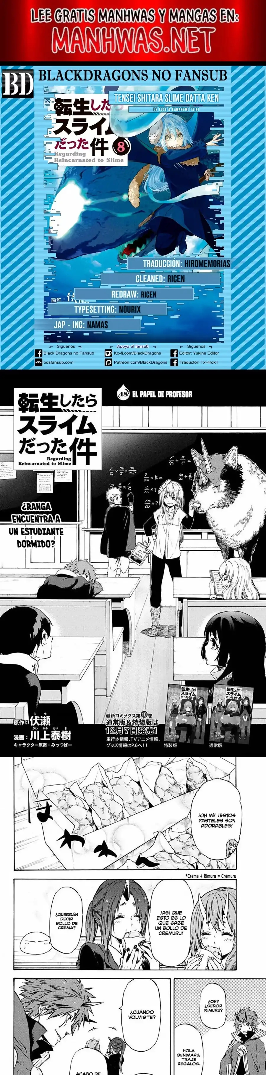 Read Tensei Shitara Slime Datta Ken ES Manga Online