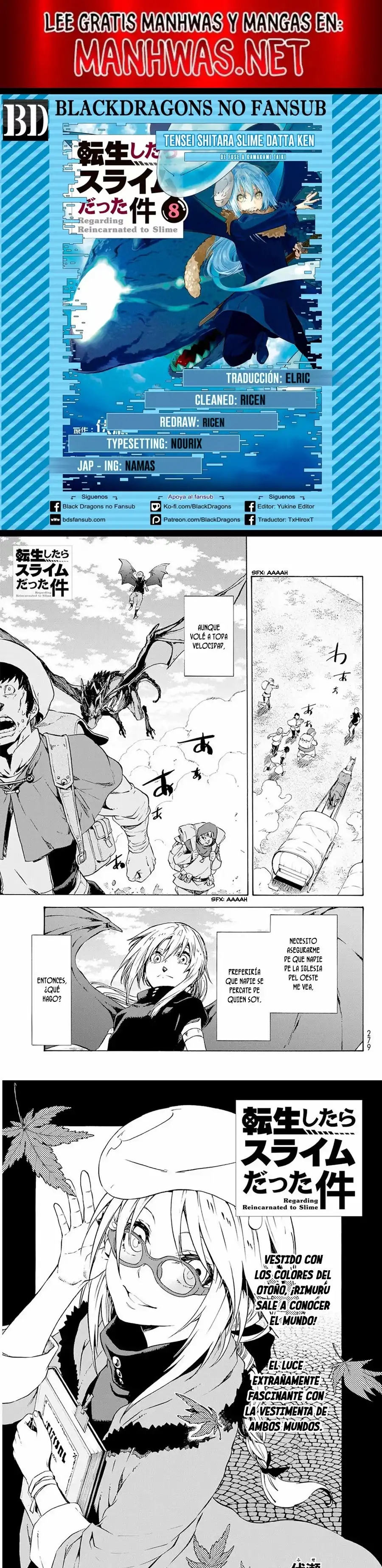 Read Tensei Shitara Slime Datta Ken ES Manga Online