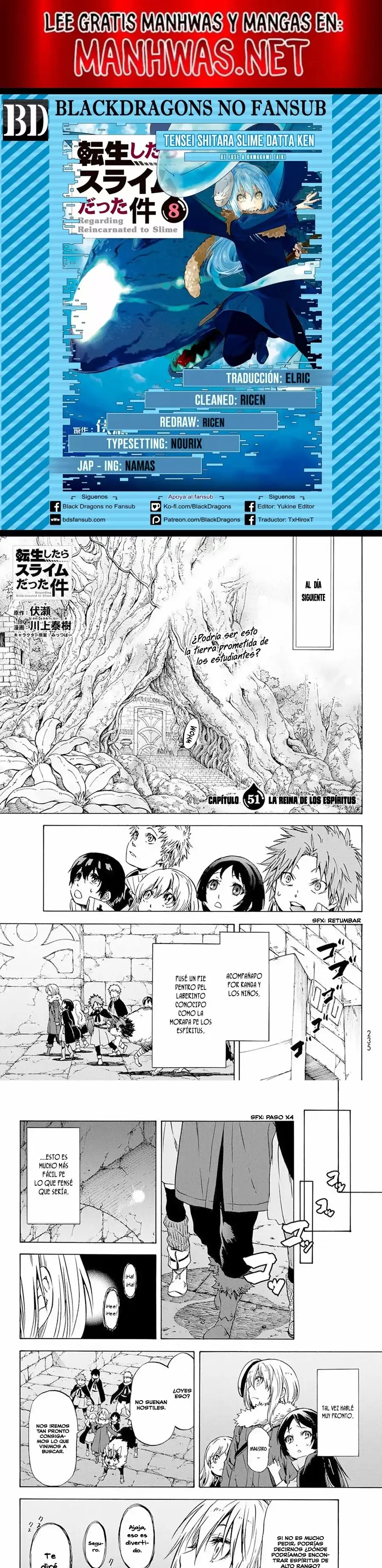 Read Tensei Shitara Slime Datta Ken ES Manga Online