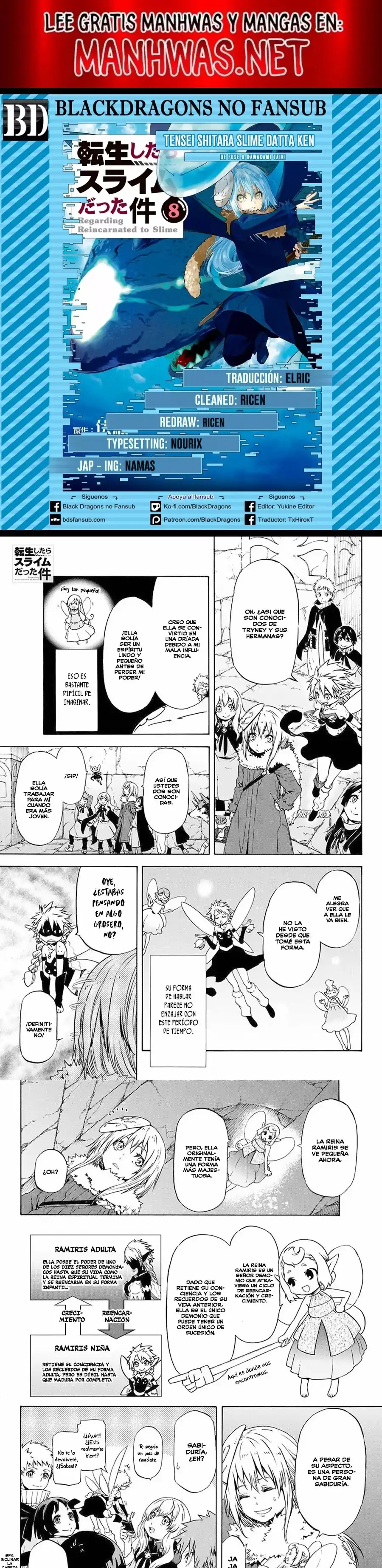 Read Tensei Shitara Slime Datta Ken ES Manga Online