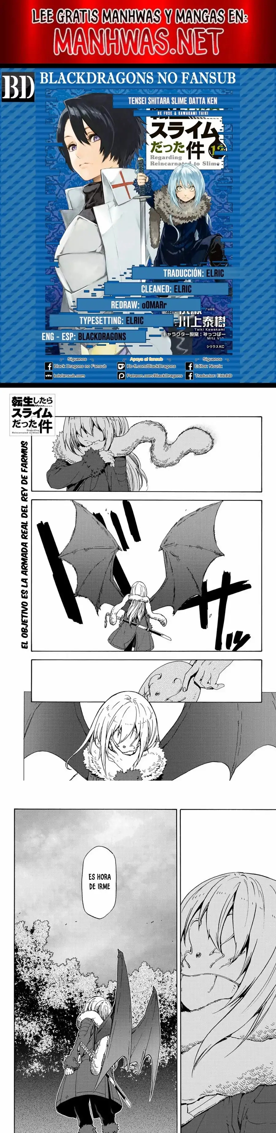 Read Tensei Shitara Slime Datta Ken ES Manga Online