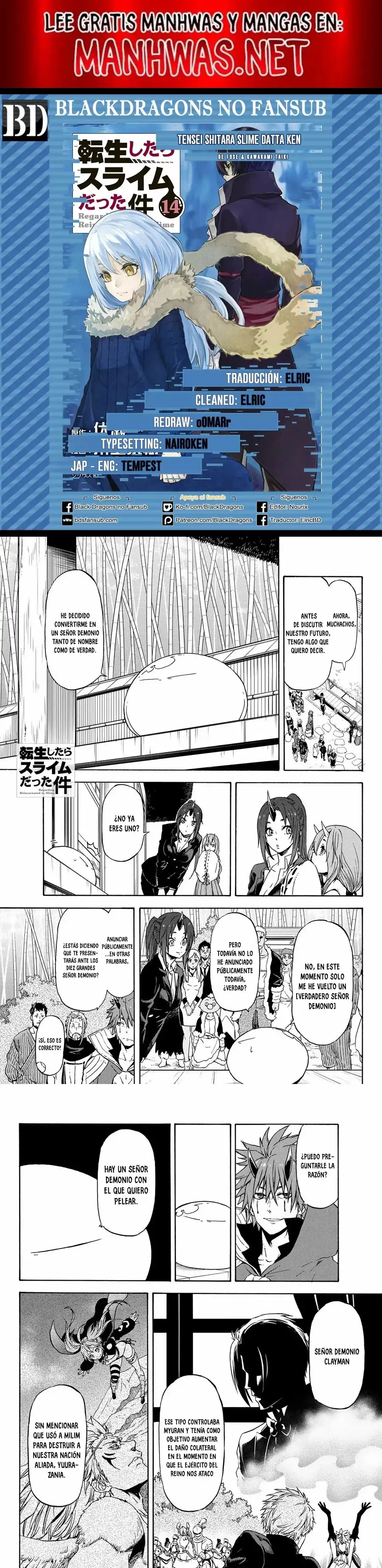 Read Tensei Shitara Slime Datta Ken ES Manga Online