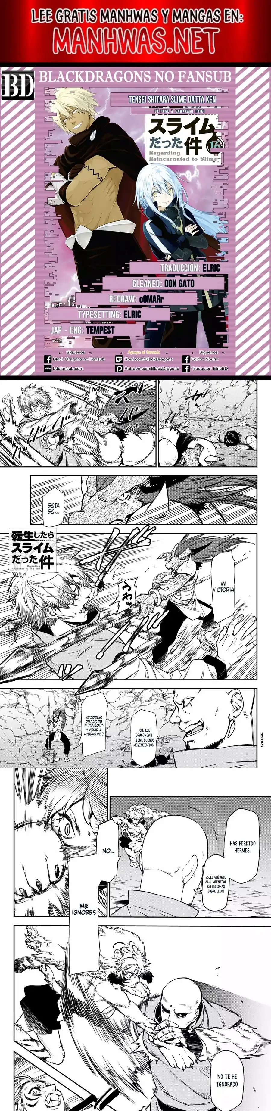 Read Tensei Shitara Slime Datta Ken ES Manga Online