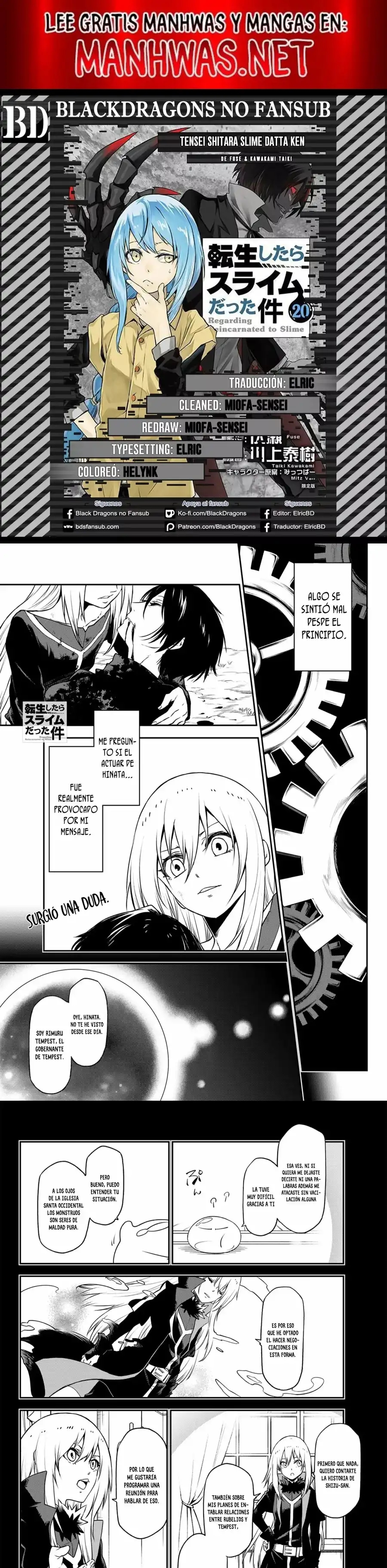 Read Tensei Shitara Slime Datta Ken ES Manga Online