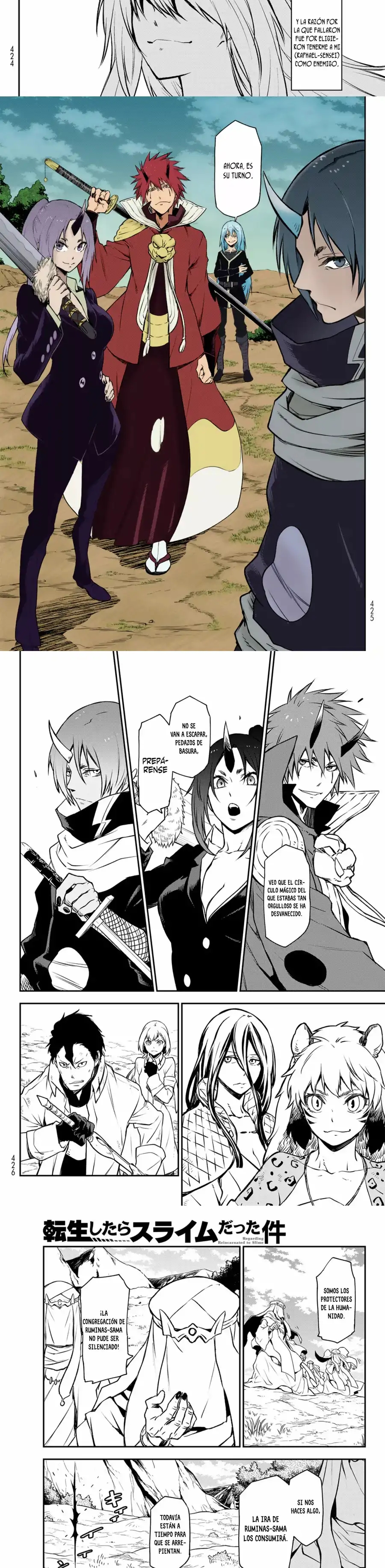 Read Tensei Shitara Slime Datta Ken ES Manga Online