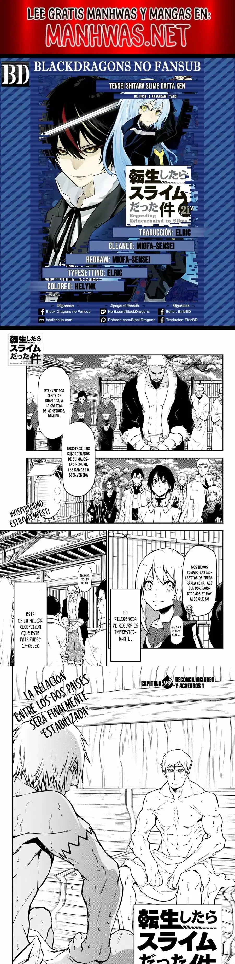 Read Tensei Shitara Slime Datta Ken ES Manga Online