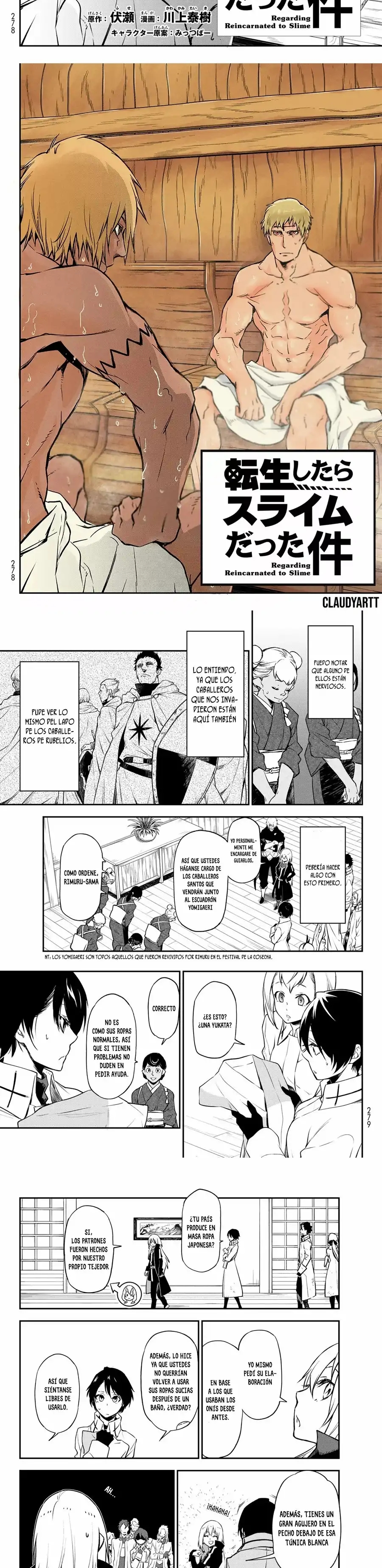 Read Tensei Shitara Slime Datta Ken ES Manga Online